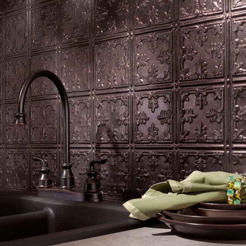 FASÄDE Traditional Style 10 Decorative Vinyl Backsplash Panel