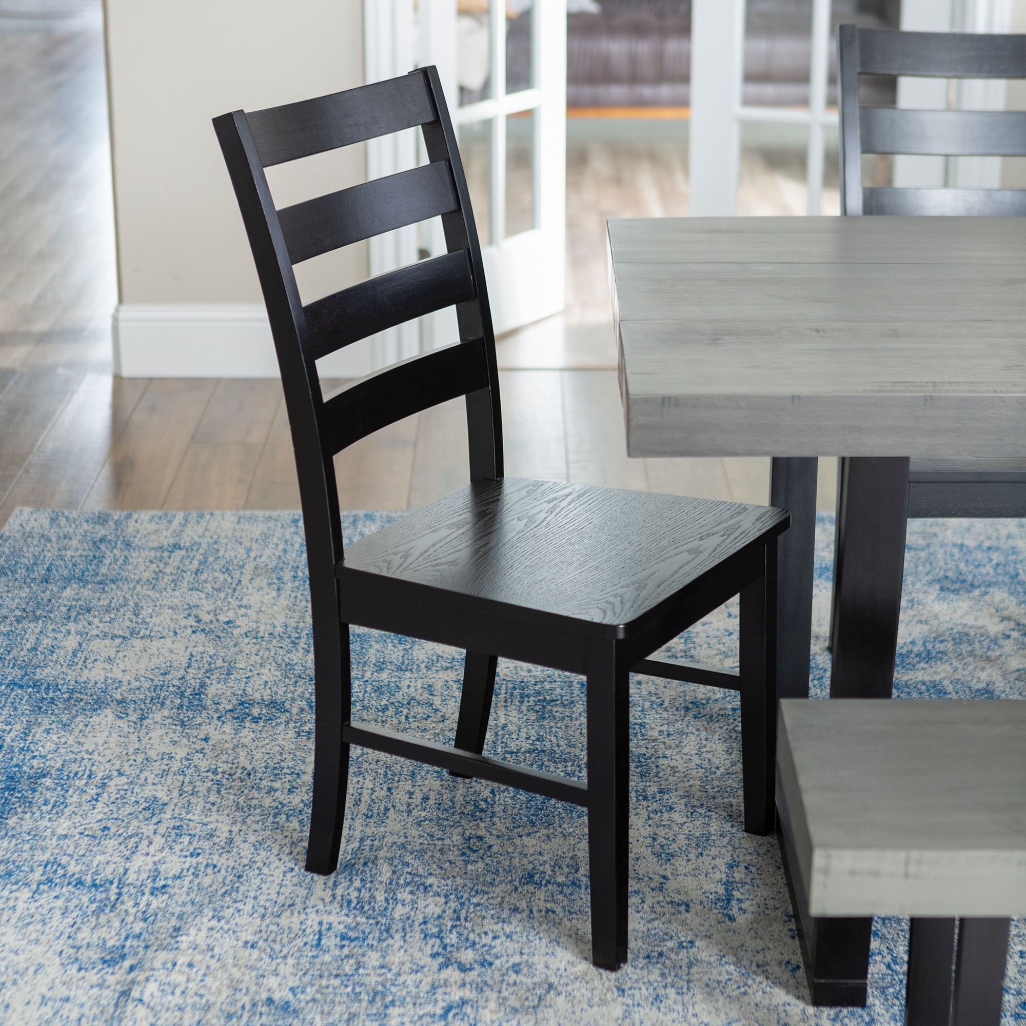 Carbon loft barnett solid outlet wood dining table