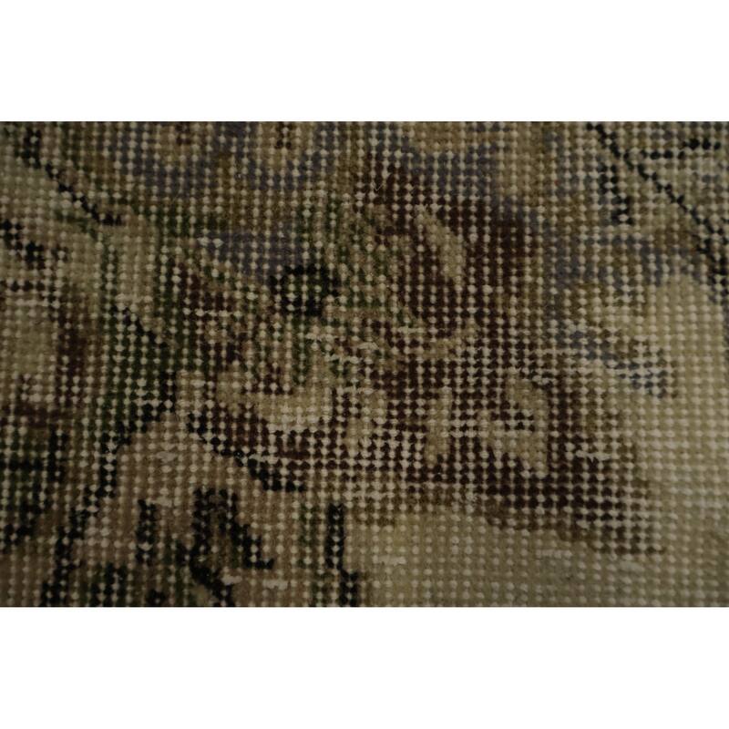 Hand Knotted Oriental 100% Wool Carpet Transitional Floral Beige & Ivories Anatolian Area Rug - 8' 3'' X 4' 11''