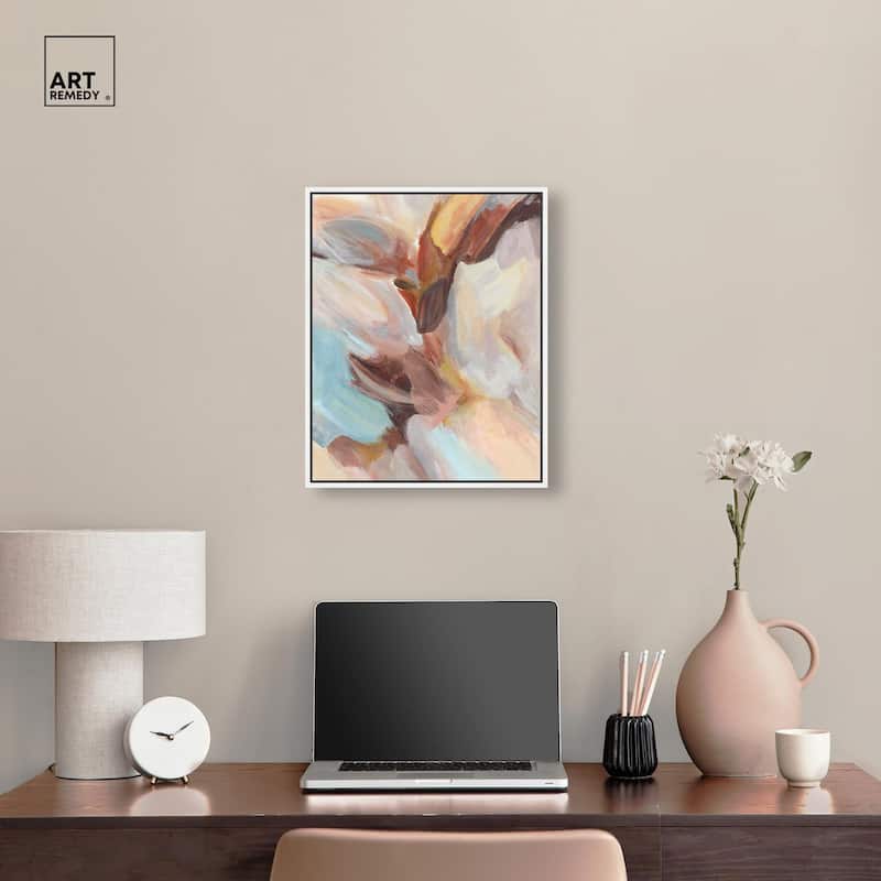 Layers of Colors II Canvas by Art Remedy
