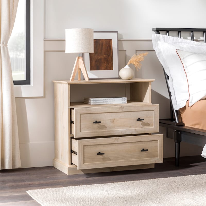 Middlebrook Designs Farmhouse 2-Drawer Nightstand