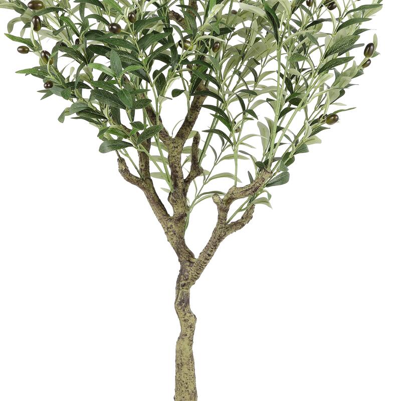 SAFAVIEH Lanette Faux Olive 60-inch Potted Tree - 27" W x 27" D x 60" H - 27Wx27Dx60H