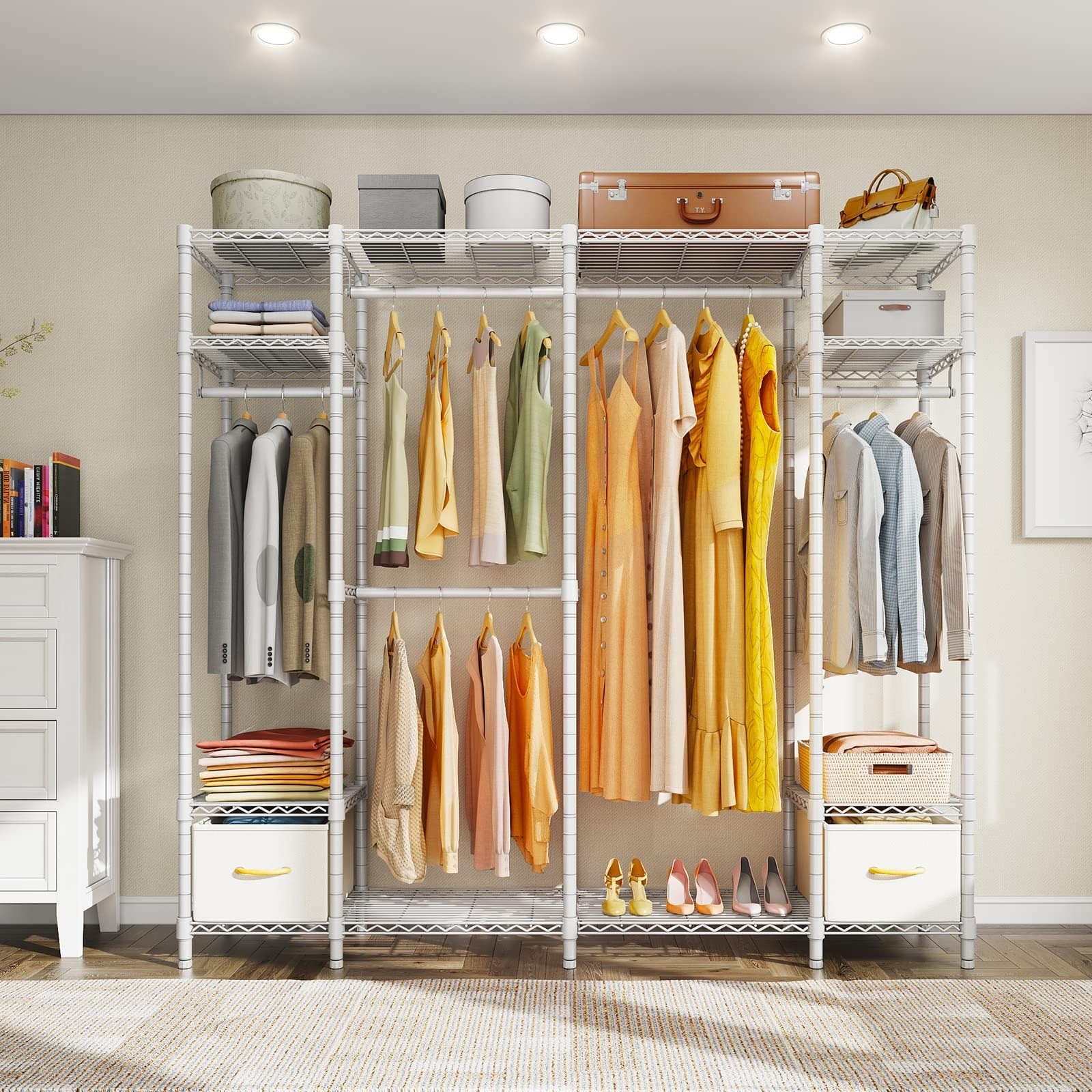 Rubbermaid portable store garment closet