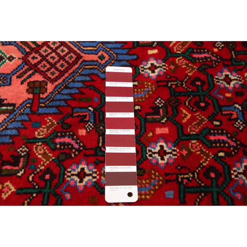 ECARPETGALLERY Hand-knotted Konya Anatolian Red Wool Rug - 2'10 x 9'5