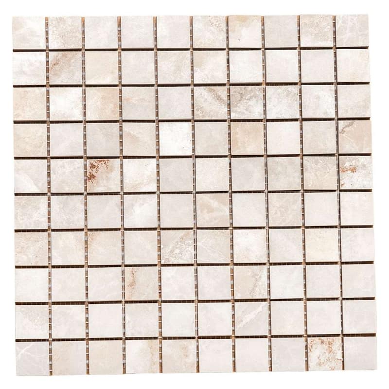 Banff 1x1 Matte Porcelain Grid Mosaic Tile - Floor, Wall & Backsplash