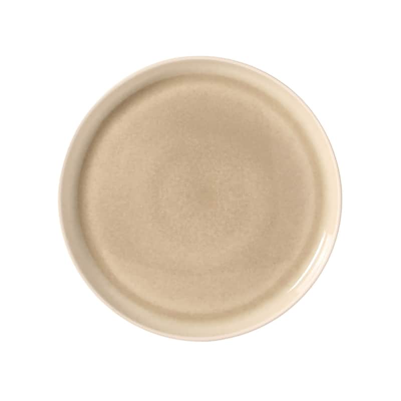 Gibson Elite Tahoe Sunset 12 Piece Stoneware Reactive Glaze (Service for 4) Ceramic Plates and Bowls Dinnerware Set