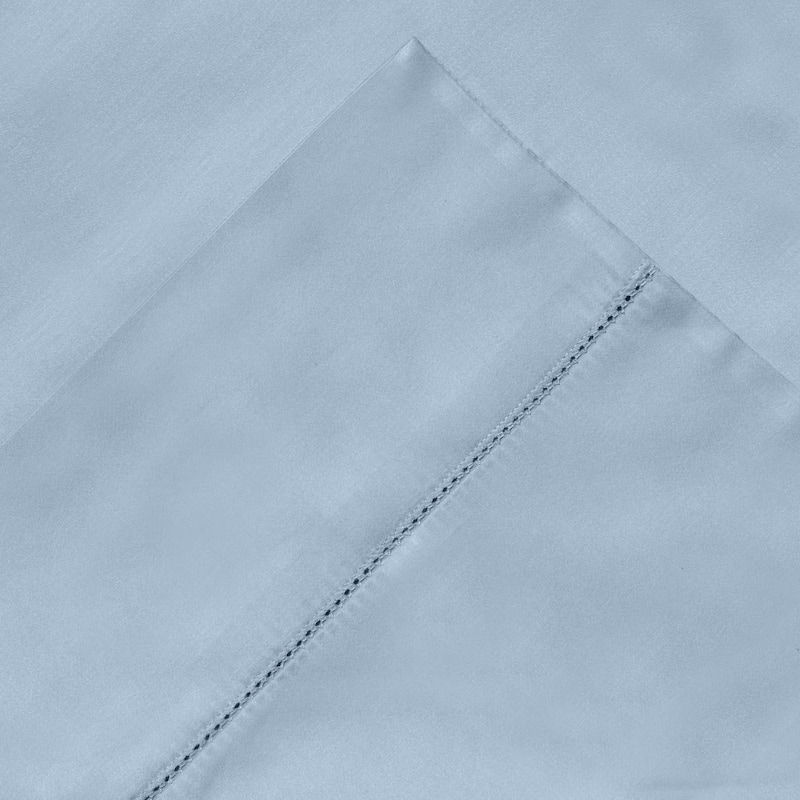 Pointehaven Long Staple Cotton Extra Deep Pocket 400 Thread Count Bed Sheet Set - Twin XL - Blue