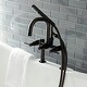 preview thumbnail 7 of 30, Concord Deck Mount Clawfoot Tub Faucet