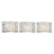 preview thumbnail 1 of 0, Kovacs Forest Ice 3 Light 29" Wide Integrated LED Vanity Light with Chrome
