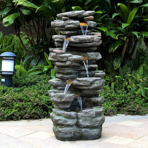 Buy Outdoor Fountains Online at Overstock | Our Best Outdoor Decor Deals