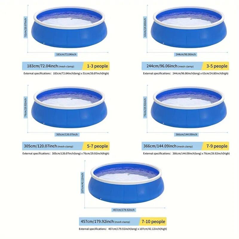 Inflatable swimming pool 244*63 butterfly inflatable coil mesh pool