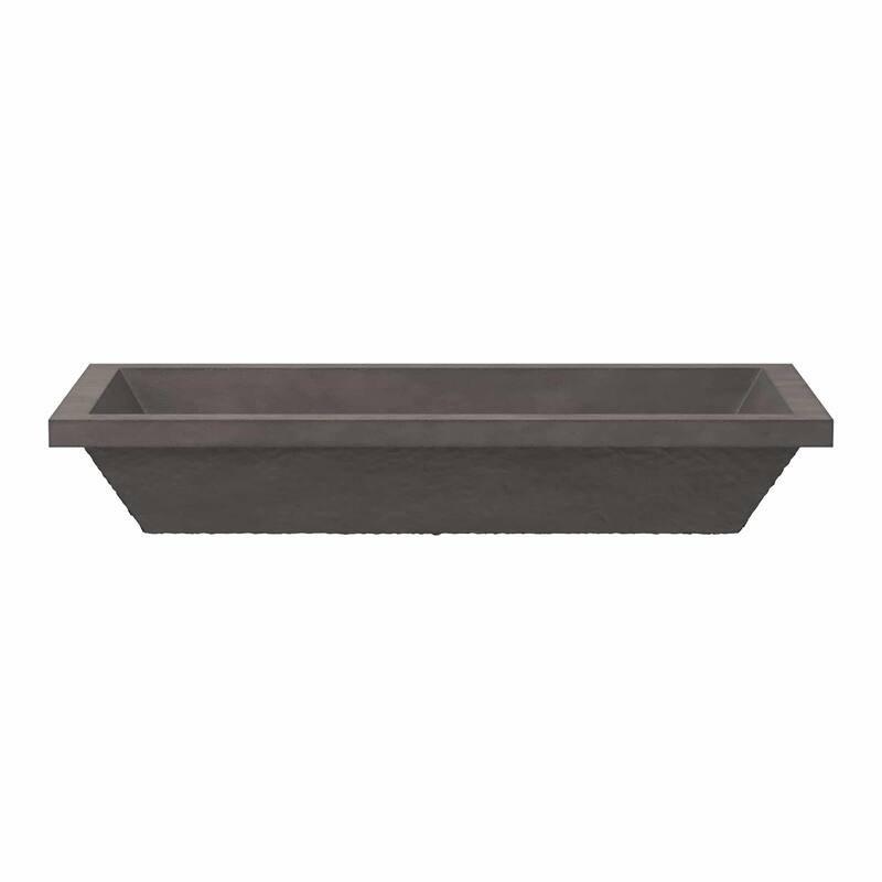 Native Trails NSL3115 NativeStone 31" Rectangular Concrete Undermount