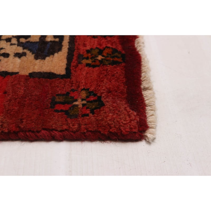 ECARPETGALLERY Hand-knotted Konya Anatolian Dark Red Wool Rug - 3'3 x 12'4