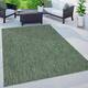Variegated Waterproof Outdoor Rug for Patio - 7'10" x 11'2" - green