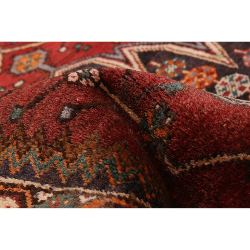 ECARPETGALLERY Hand-knotted Anadol Red Wool Rug - 3'11 x 13'5