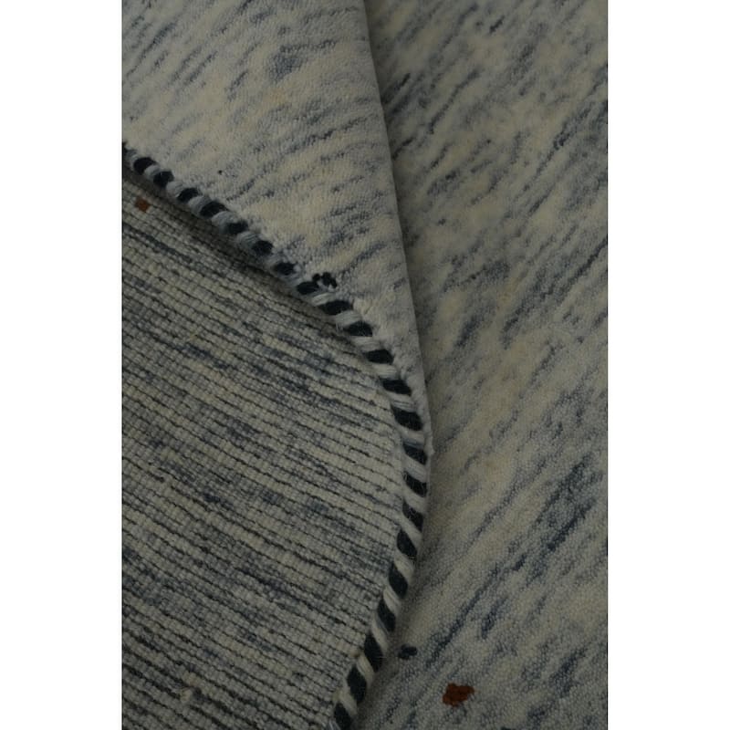 Hand Knotted Oriental 100% Wool Carpet Tribal Animal Pictorial Beige & Ivories Gabbeh Area Rug - 9' 11'' X 8' 3''