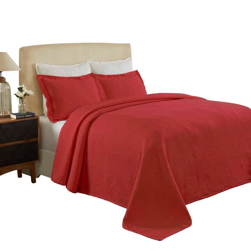 Superior Cascade Cotton Decorative Bedspread Set