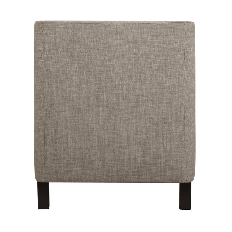 Erica Accent Armchair with Chrome Nailhead Trim