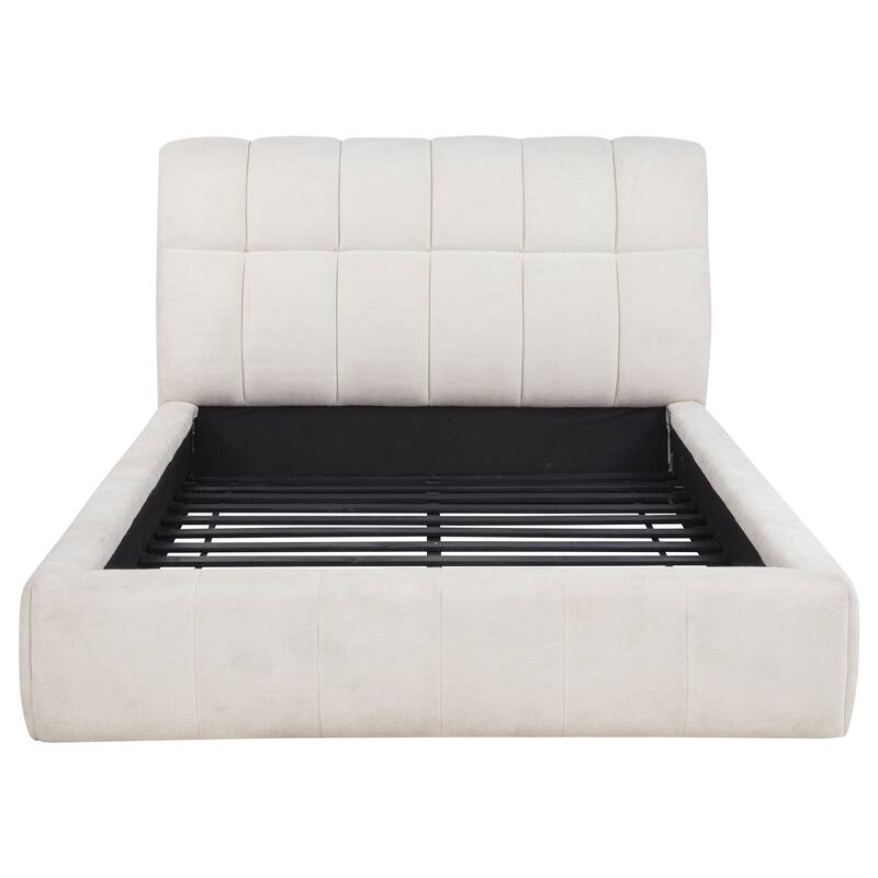 Nollet 48-inch Upholstered Platform Bed