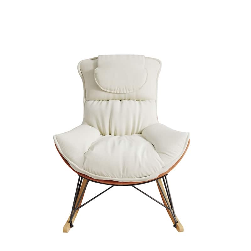 Leisure Sofa Single Rocking Chair,Balcony Leisure Area Single Chair