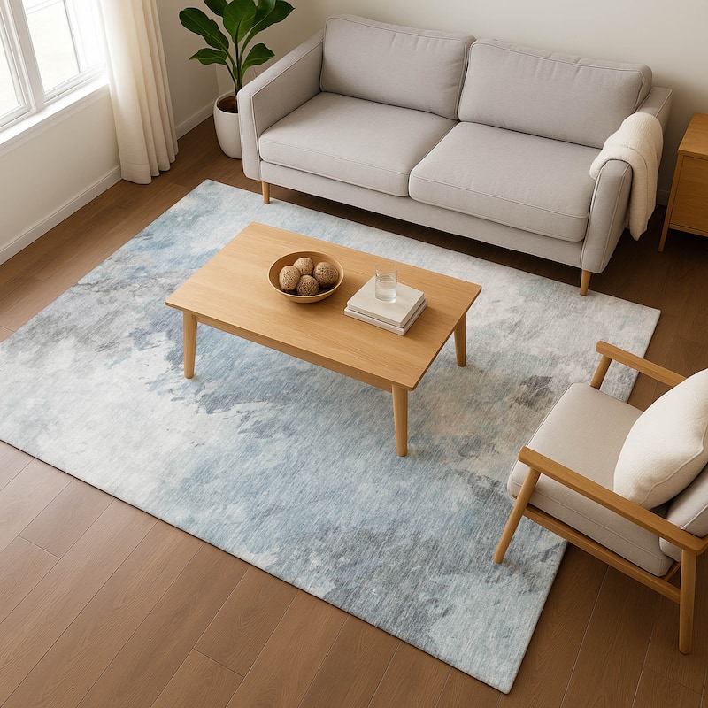 Premium Washable Super Soft Abstract Modern Mayfield Rug