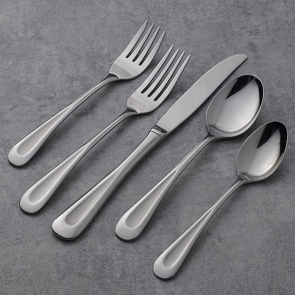 Oneida 'Satin Sand Dune' 45-piece Flatware Set