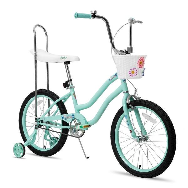 20 inch girls bike with training wheels