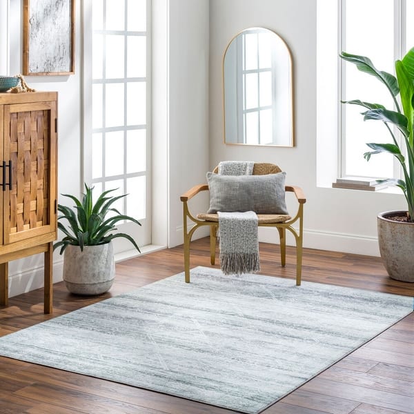 slide 2 of 15, Livabliss Hera Machine Washable Moroccan Area Rug Grey - Rectangle - 8' 10" x 11' 9"