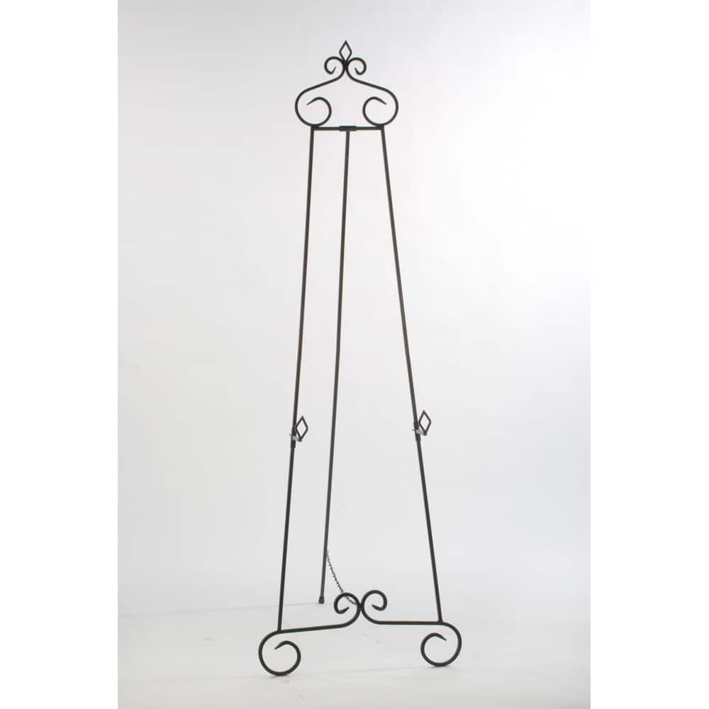 66"H Keller Black Metal Floor Easel