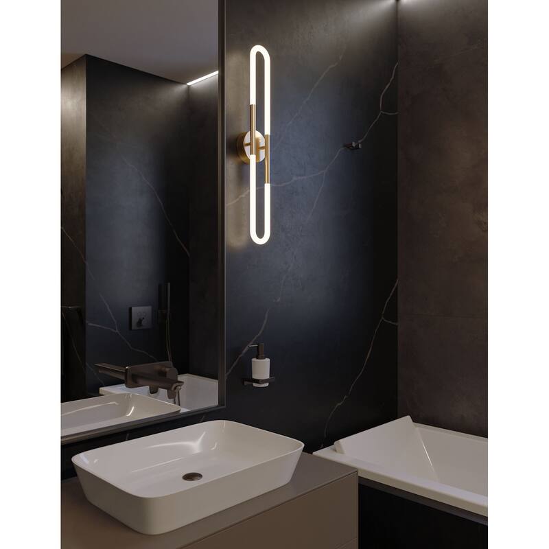 AFX ADEV3604LAJUD Adel 36" Wide Bath Bar
