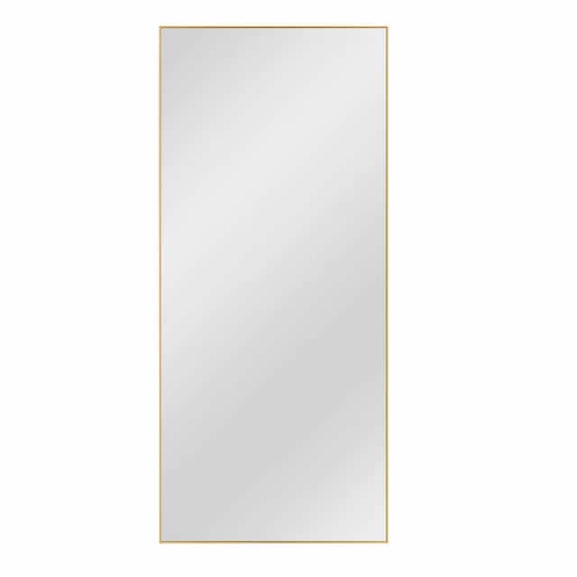 Neutypechic Huge Modern Metal Framed Floor Mirror