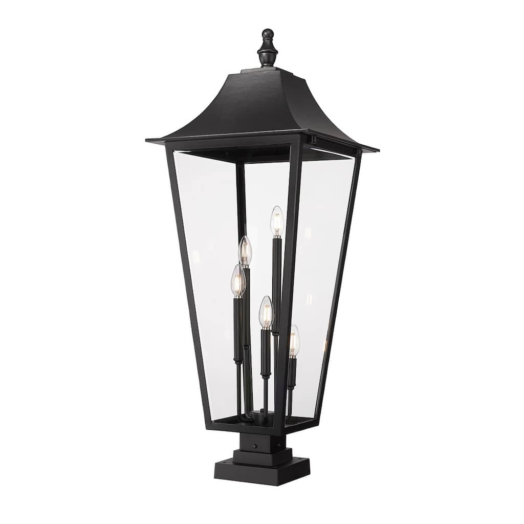 Z-Lite 5008PHXXLS-SQPM Gannon 5 Light 42" Tall Marine Grade Post Light