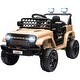 preview thumbnail 11 of 9, Battery-Powered Kids Electric Ride On Car with Horn, Music, Parental Remote Control, 3 Speeds and Smooth Suspension Wheels