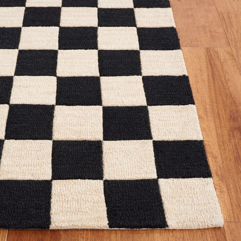 SAFAVIEH Handmade Martha Stewart Collection Berthild Checkered Wool Rug