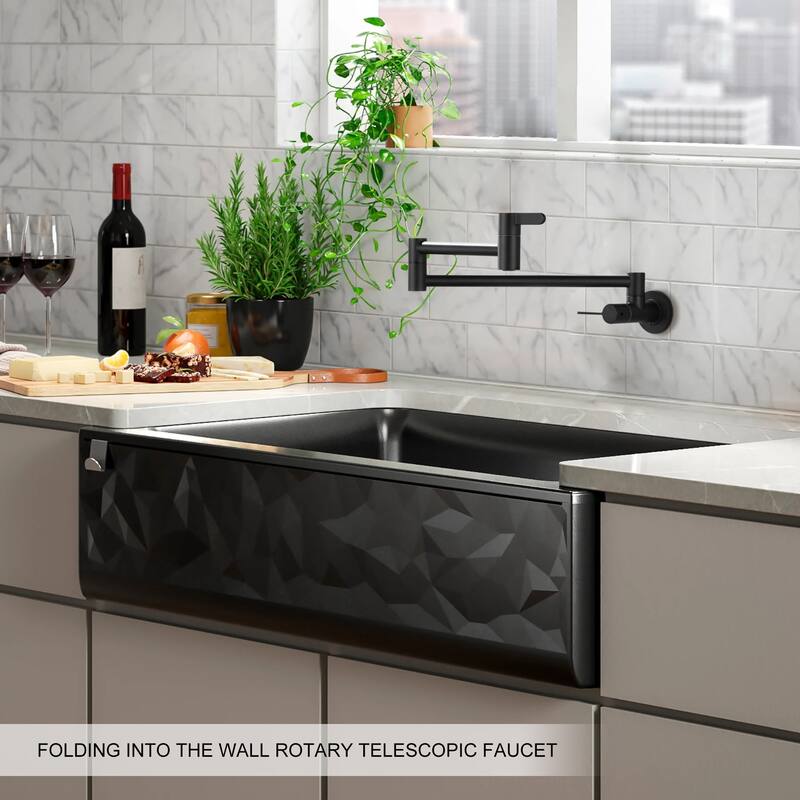 Pot Filler Faucet Wall Mount