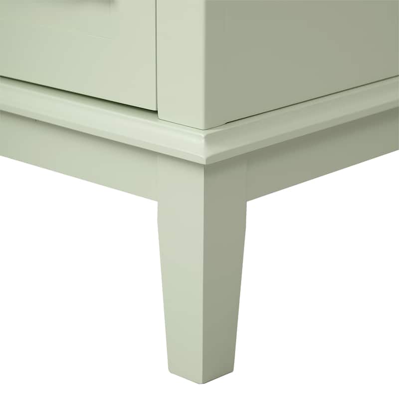 Roomfitters 30" Bathroom Vanity with Ceramic Sink, Storage Cabinet, Soft-Close Doors and Drawers