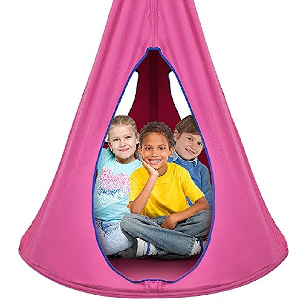 Kids Nest Swing Chair Nook Hanging Seat Hammock for Indoor