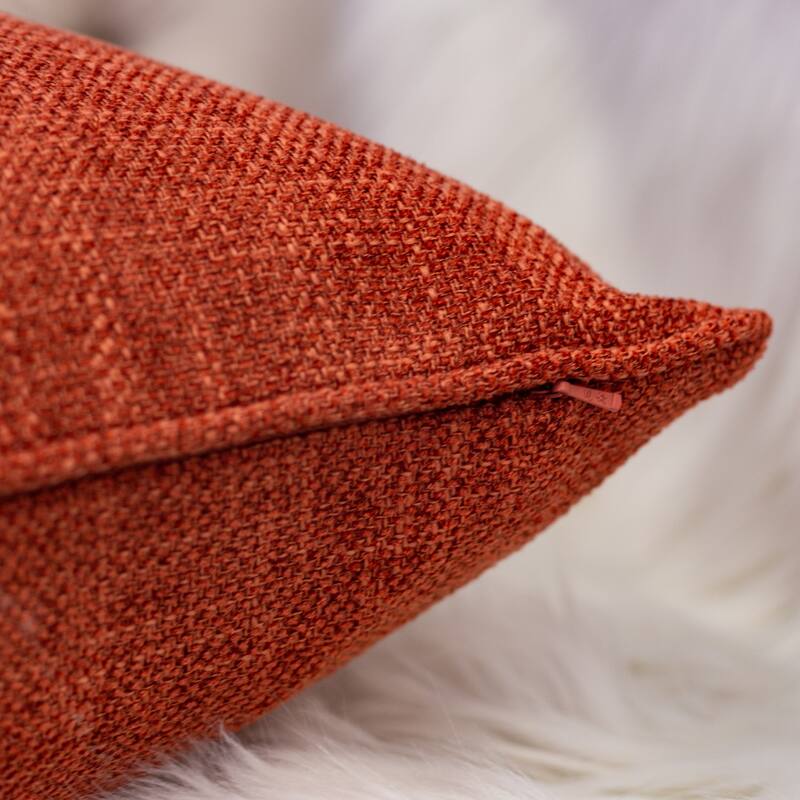 Christina Chenille 20" Square Decorative Throw Pillow 2PK
