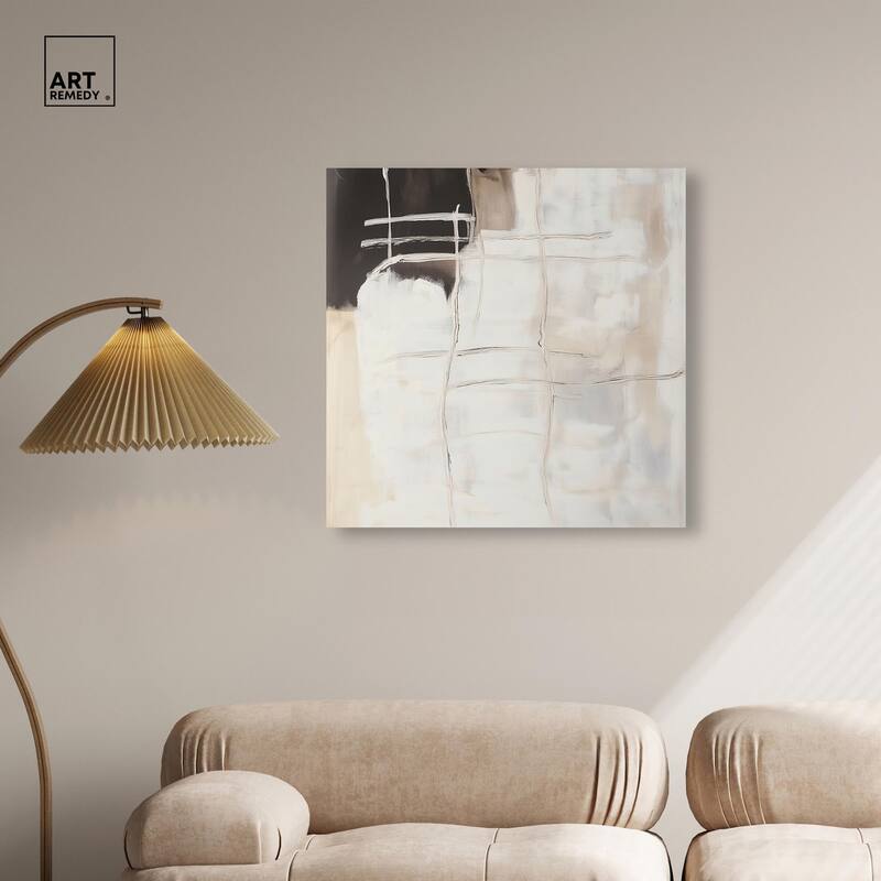 Gestural Glyphs II Canvas by Art Remedy, Gallery Wrapped