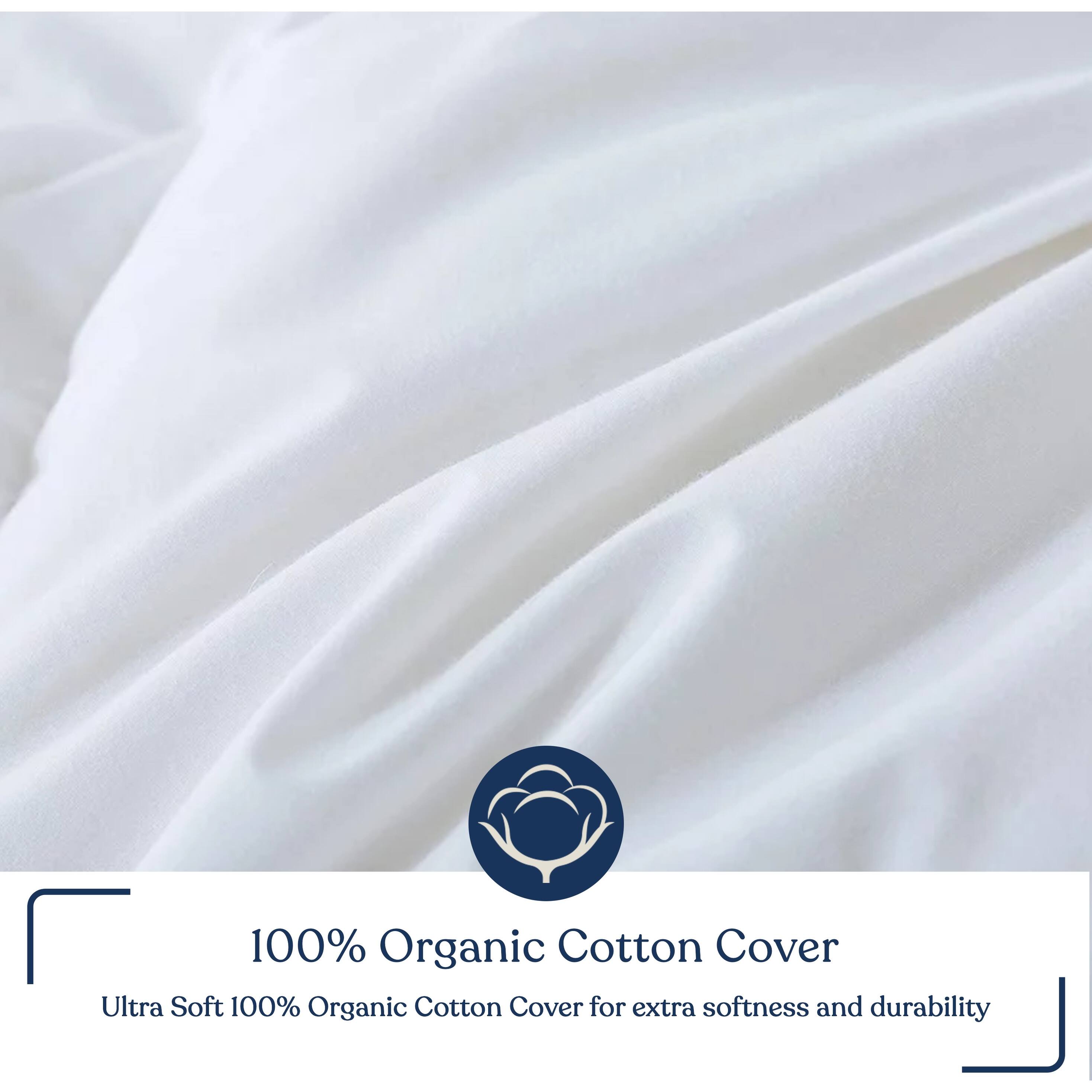 Delara Wool Duvet Insert 200GSM Summer/Spring GOTS Certified Organic