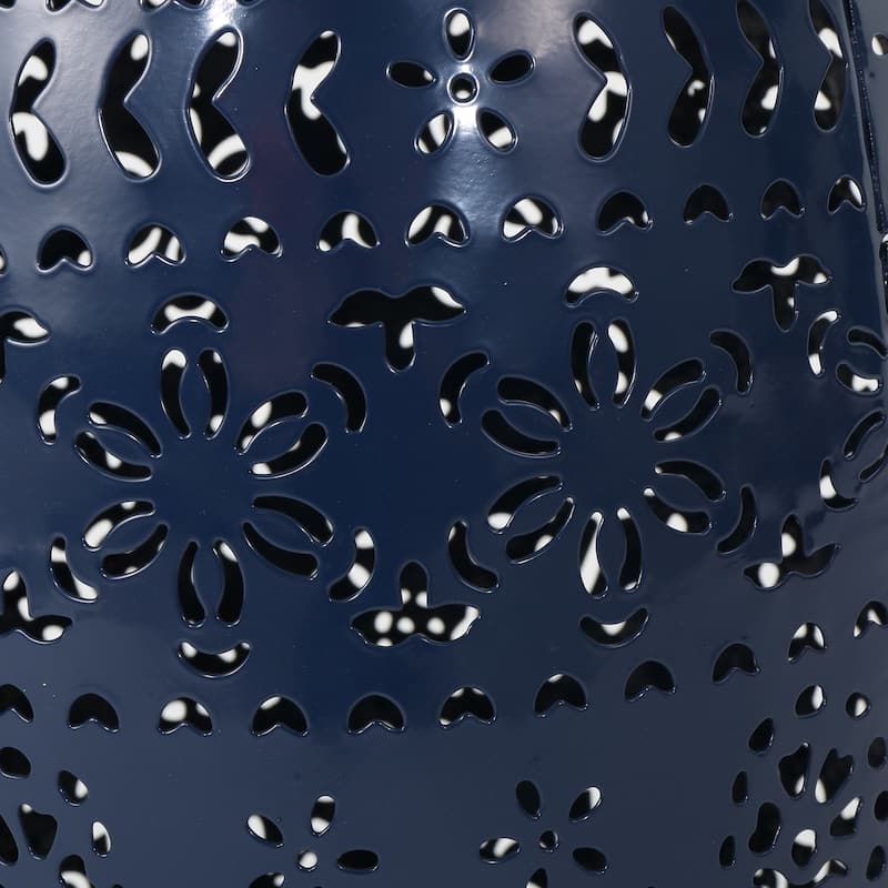 Christopher Knight Home Apollos Indoor 12" Lace Cut Iron Side Table