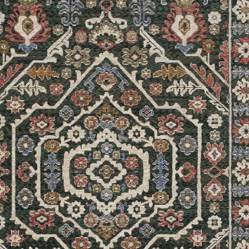 HomeRootsFloral Traditional Runner Area Rug