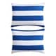 preview thumbnail 6 of 8, Nautica Kids Huck Stripe Blue Comforter Bonus Set