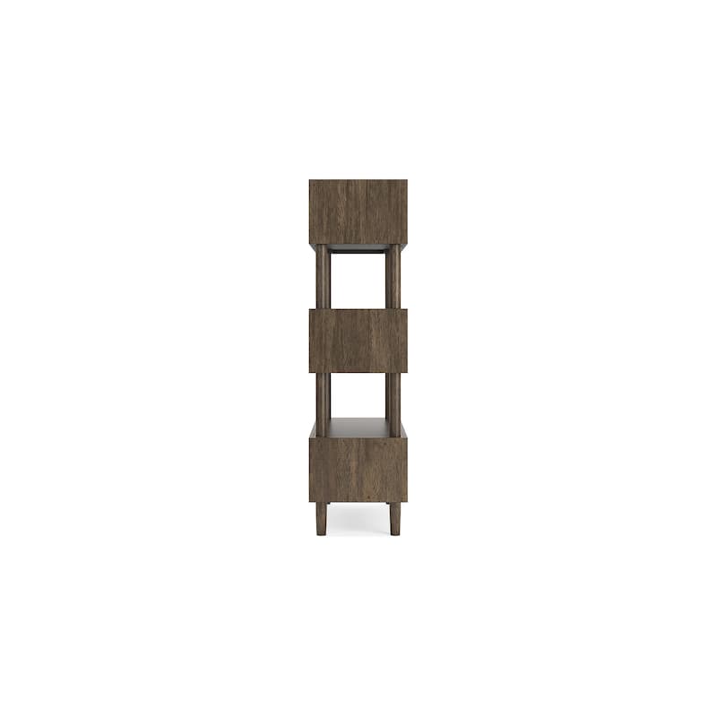 Signature Design by Ashley Austanny Warm Brown 62" Bookcase - 40"W x 17"D x 62"H