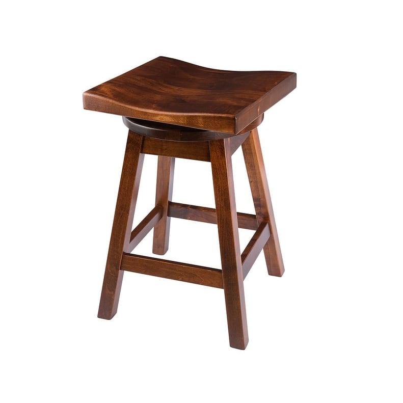 Amish Made Maple Swivel Urban Bar Stool - Michael's Cherry - Bar Height