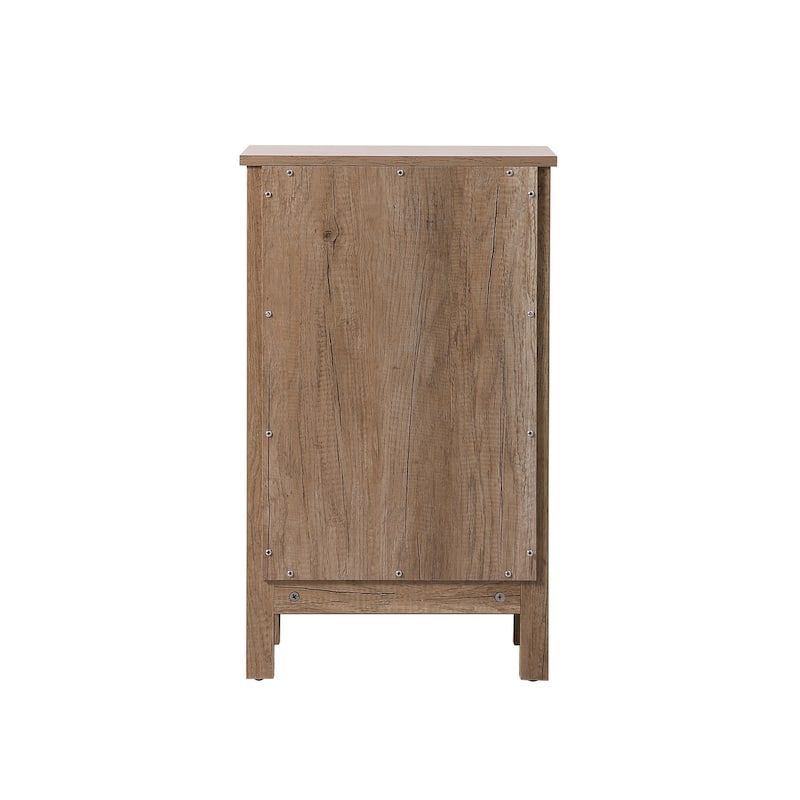 Indigo Home 18 Inch Bathroom Storage Freedstanding Cabinet