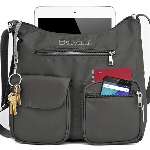 rfid travel crossbody bag