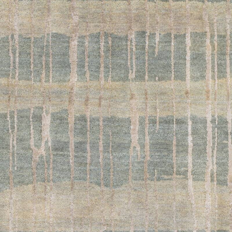 Hand-Knotted Teviot Stipe Indoor Area Rug