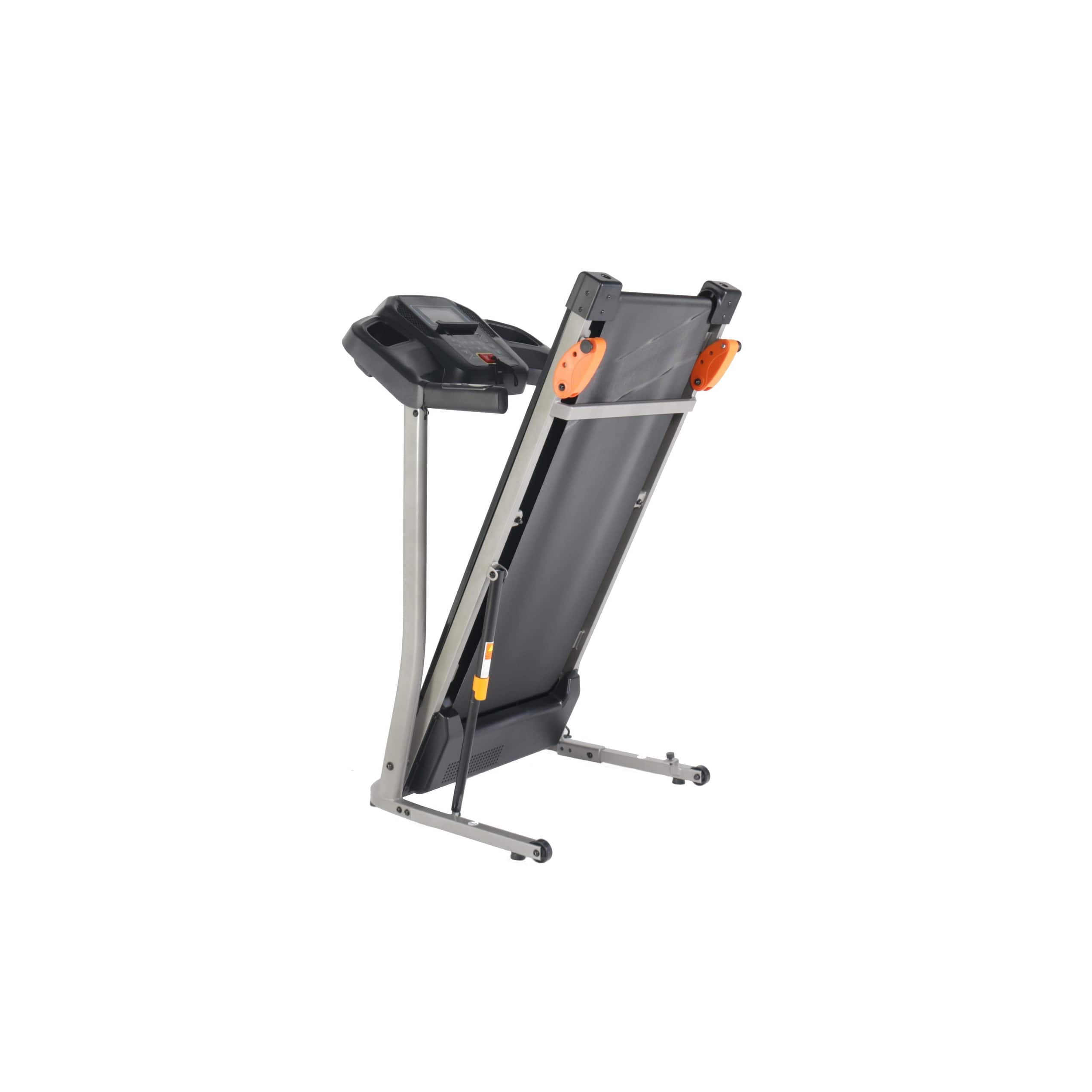 2.5HP Folding Treadmill with LCD, 4 Inclines and 12 Preset or