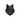 IH Casa Decor Black Wolf Head Lucian